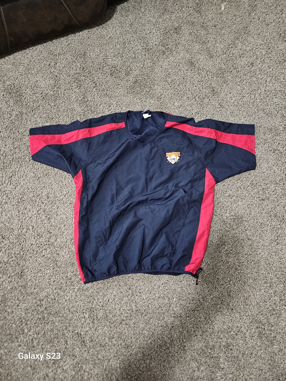 Cooperstown Dreams Park Authentic Baseball Pullover Windbreaker Jacket Men's M N